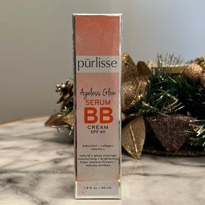 NIB Purlisse Ageless Glow Serum BB Cream SPF 40 in Light Medium